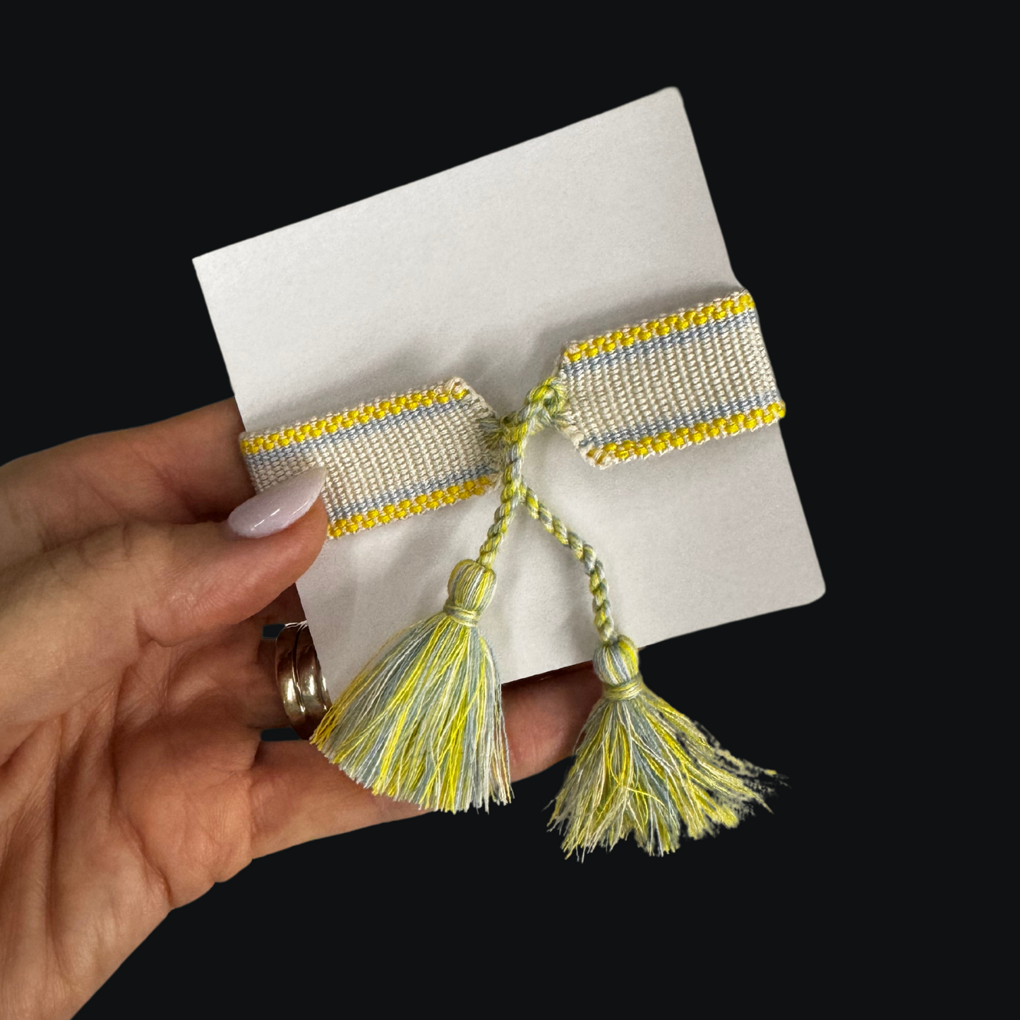 Choose Joy Embroidered Bracelets