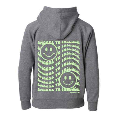 Kids Zip-Up Grey Hoodie