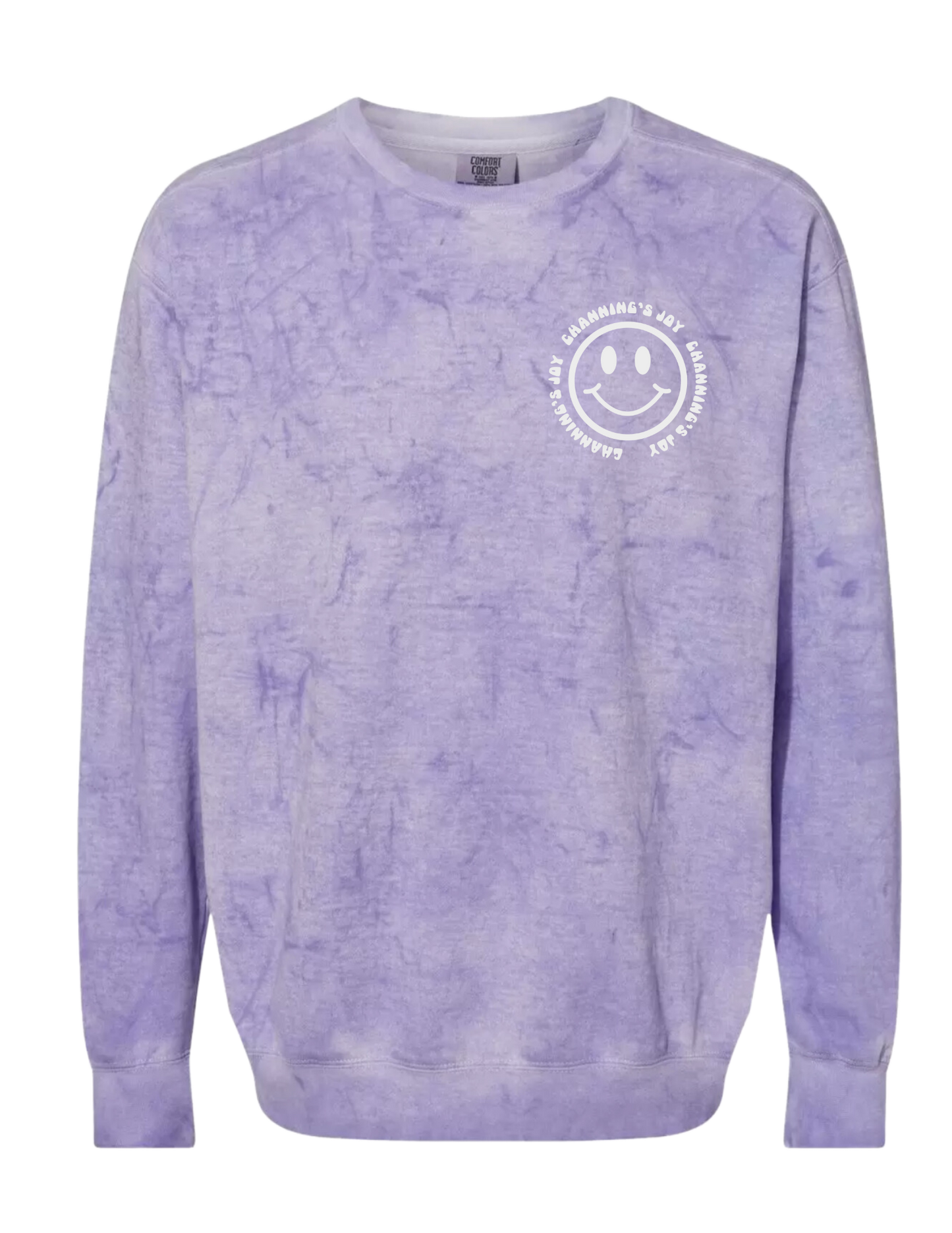 Adult Inclusion Crewneck - Tie Dye Lilac