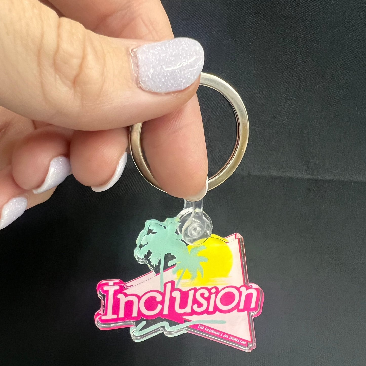 Inclusion Barbie Keychain