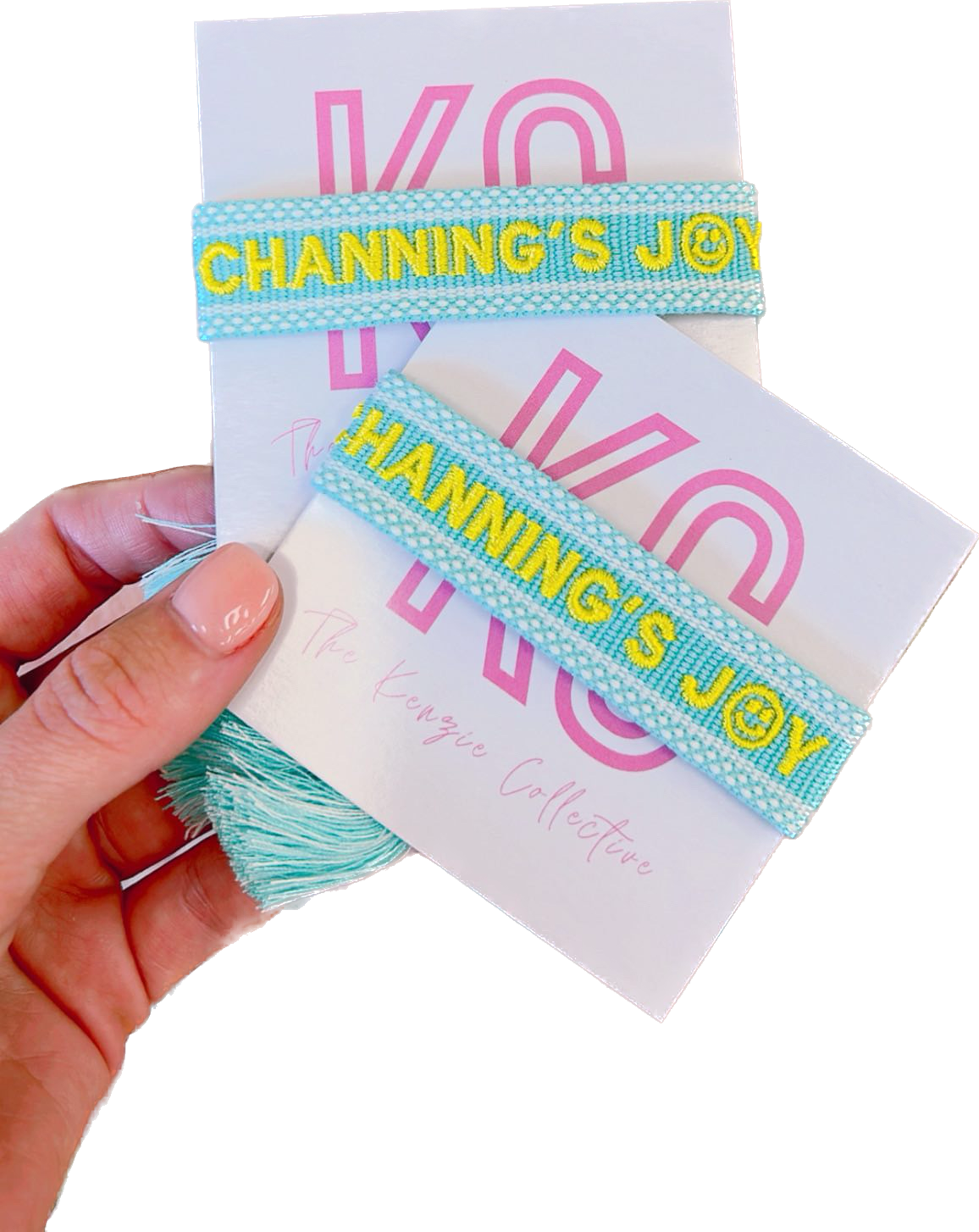 Channing’s Joy Embroidered Bracelets