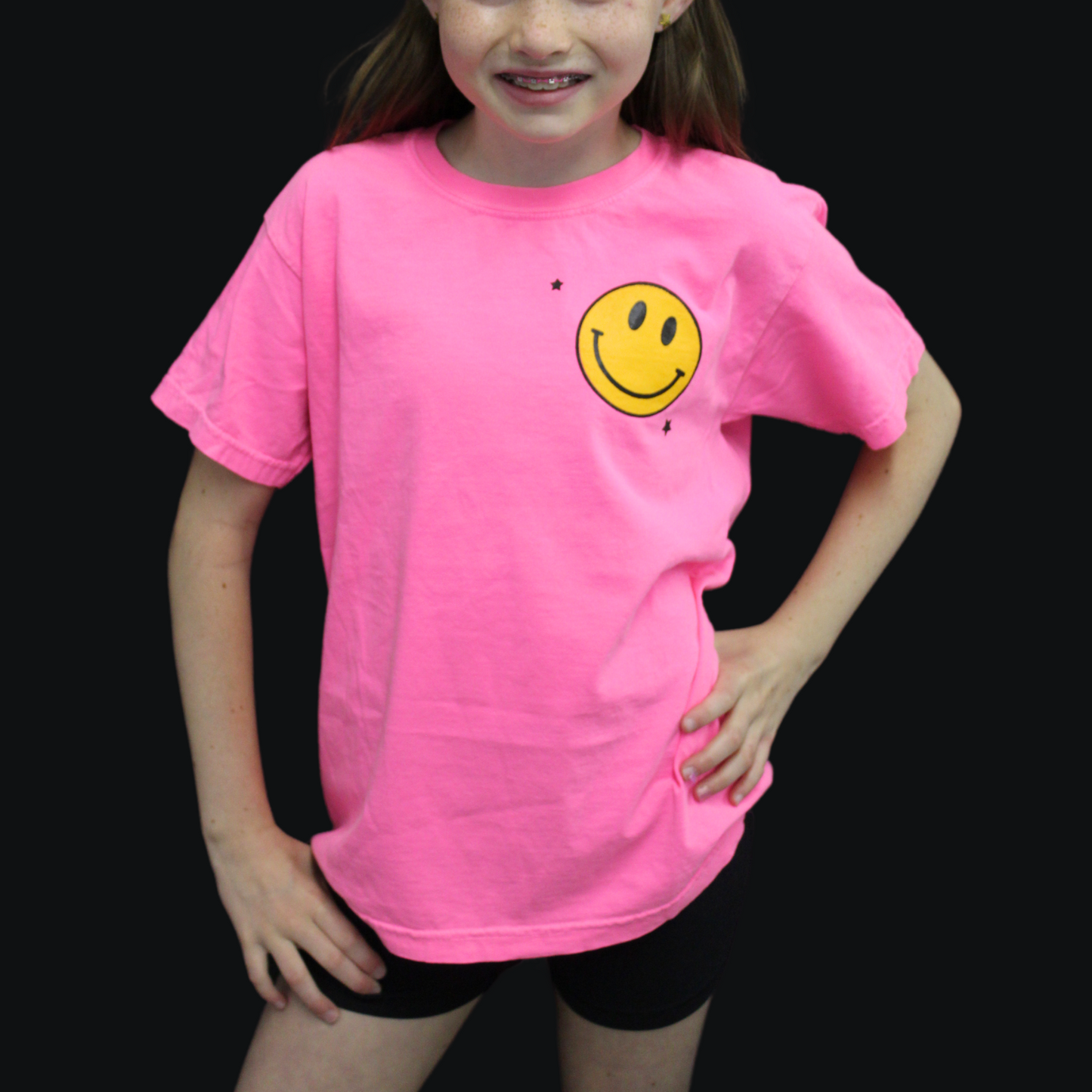 Kids The Best is Yet to Come Tee - Neon Pink
