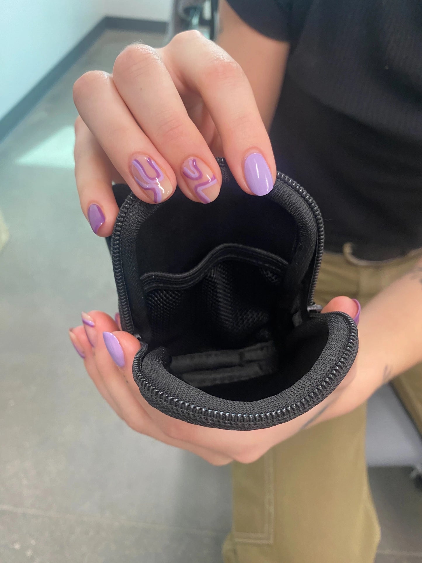 Tumbler Zipper Pouch - Black