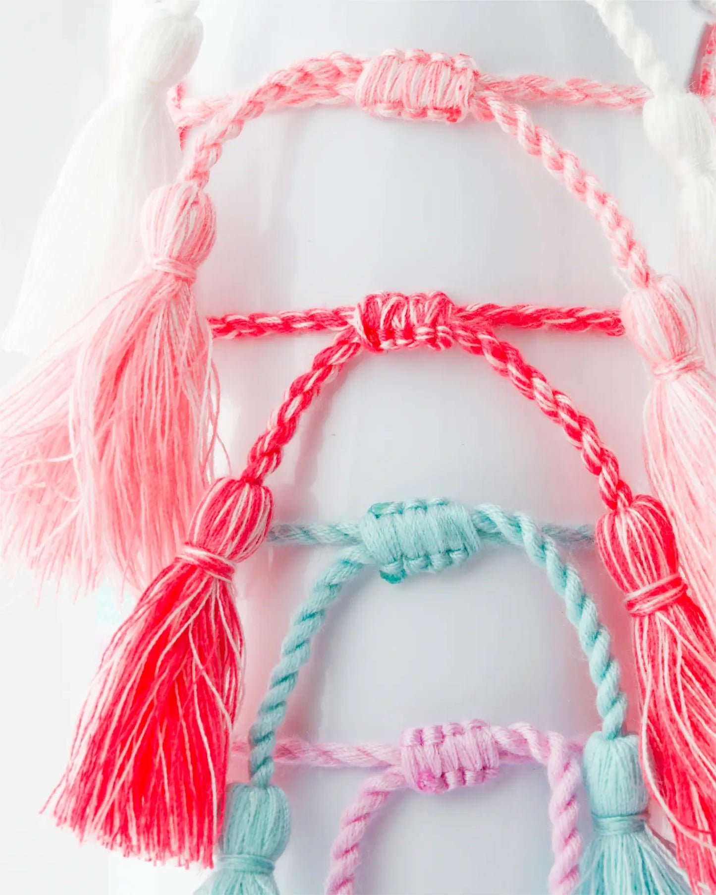 Colorful Embroidered Bracelets