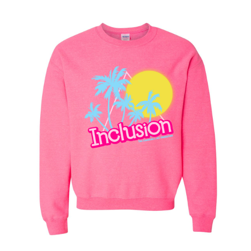 Kids Barbie Crewneck - Bubblegum Pink