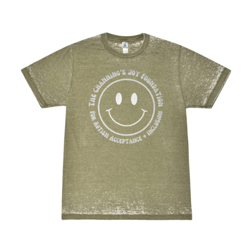 CJF Burnout Tee in Olive
