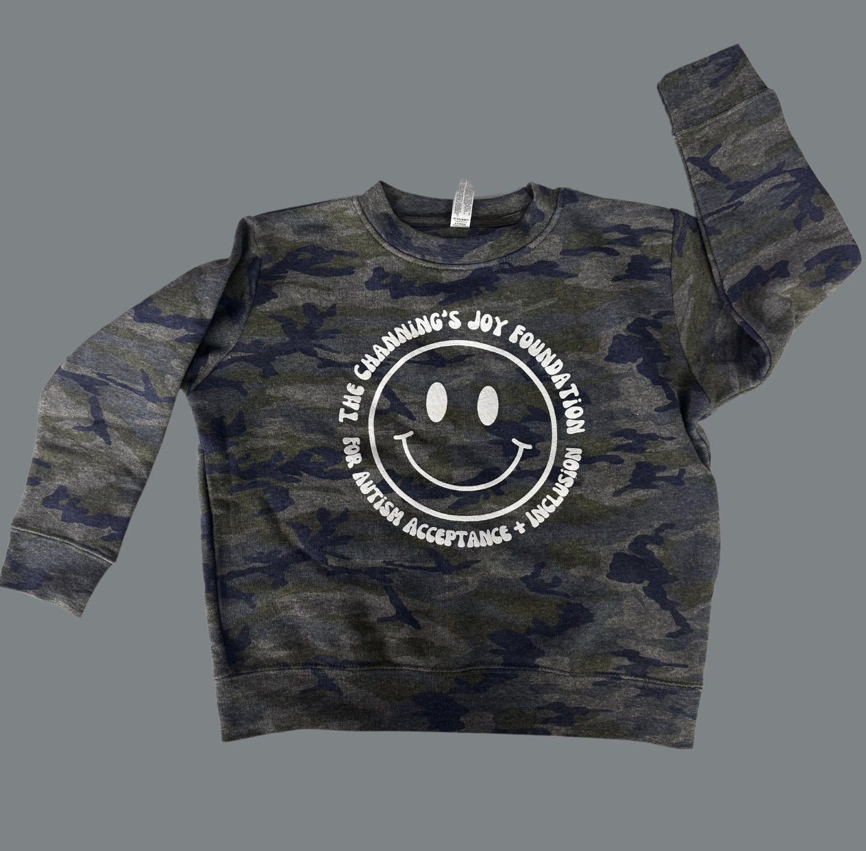 Camo Crewneck - Kids