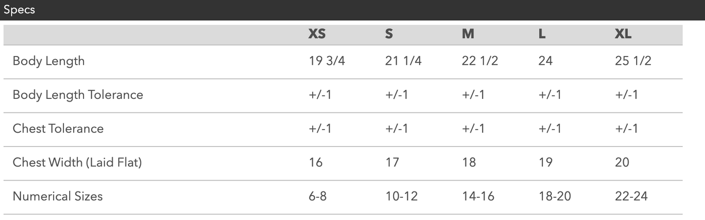 AWFJ 2026 CREWNECK (Adults and Kids)