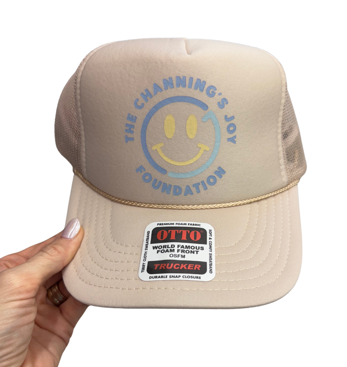 CJF Trucker Hat - Sand