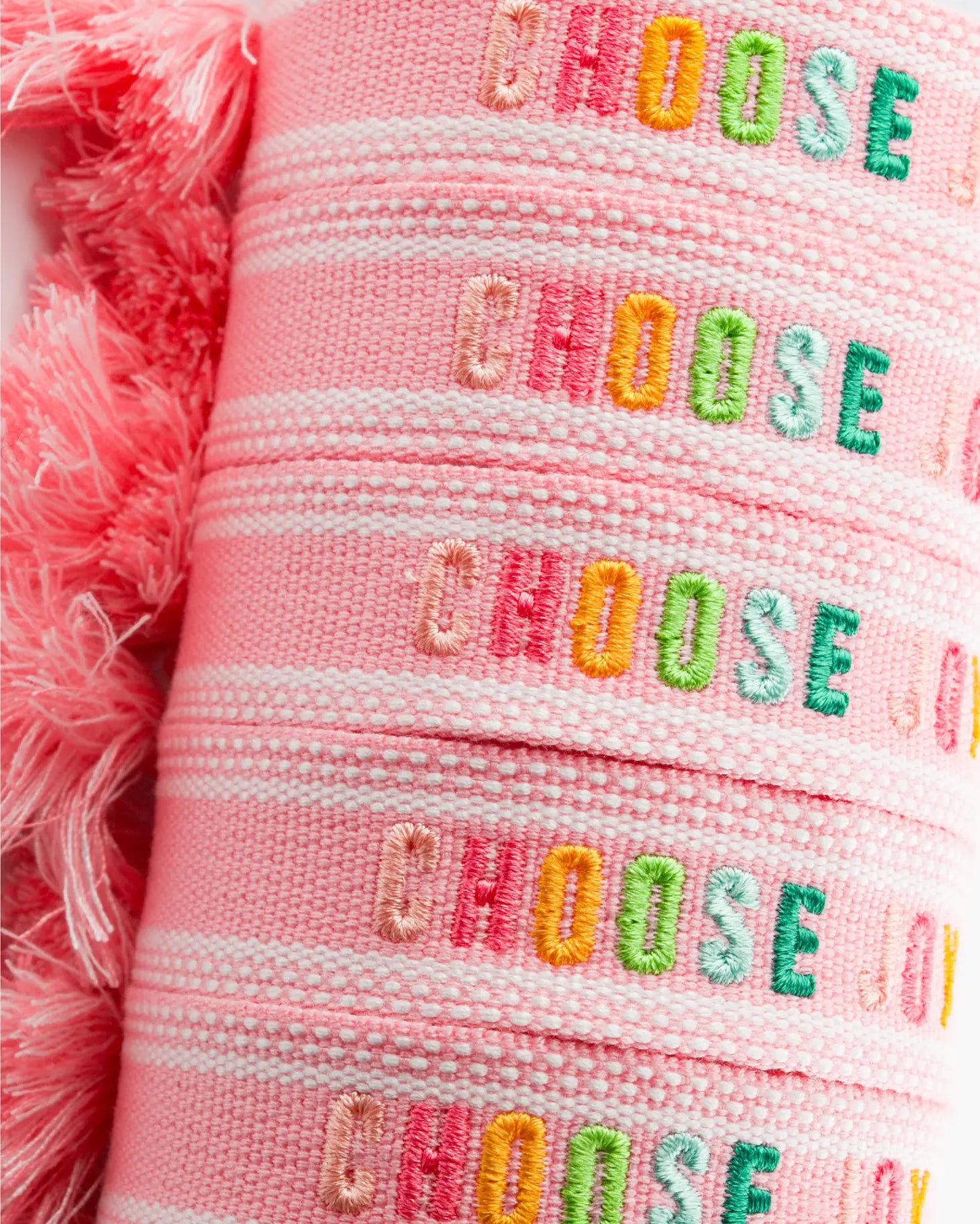 Colorful Embroidered Bracelets