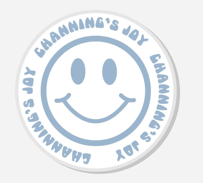 Blue Channing’s Joy Acrylic Pin