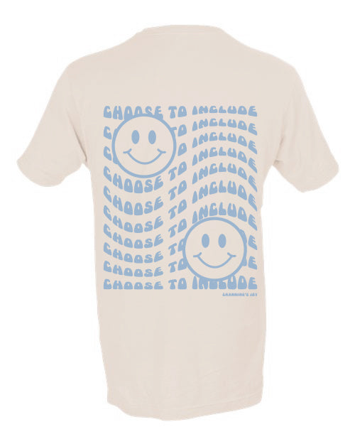 Choose to Include Adult Tee - Vintage White