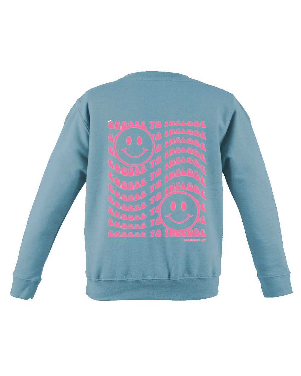 Choose to Include Adult Crewneck - Light Blue