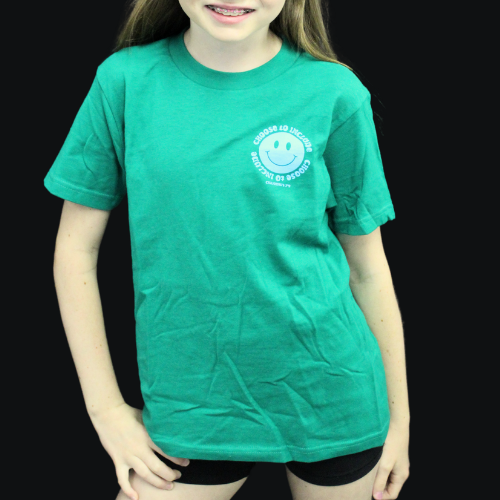 Kids Inclusion Tee - Kelly Green