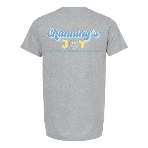 CJ Smiley Short Sleeve Tee - Heather Grey