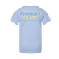 Kids CJ Smiley Tee - Light Blue