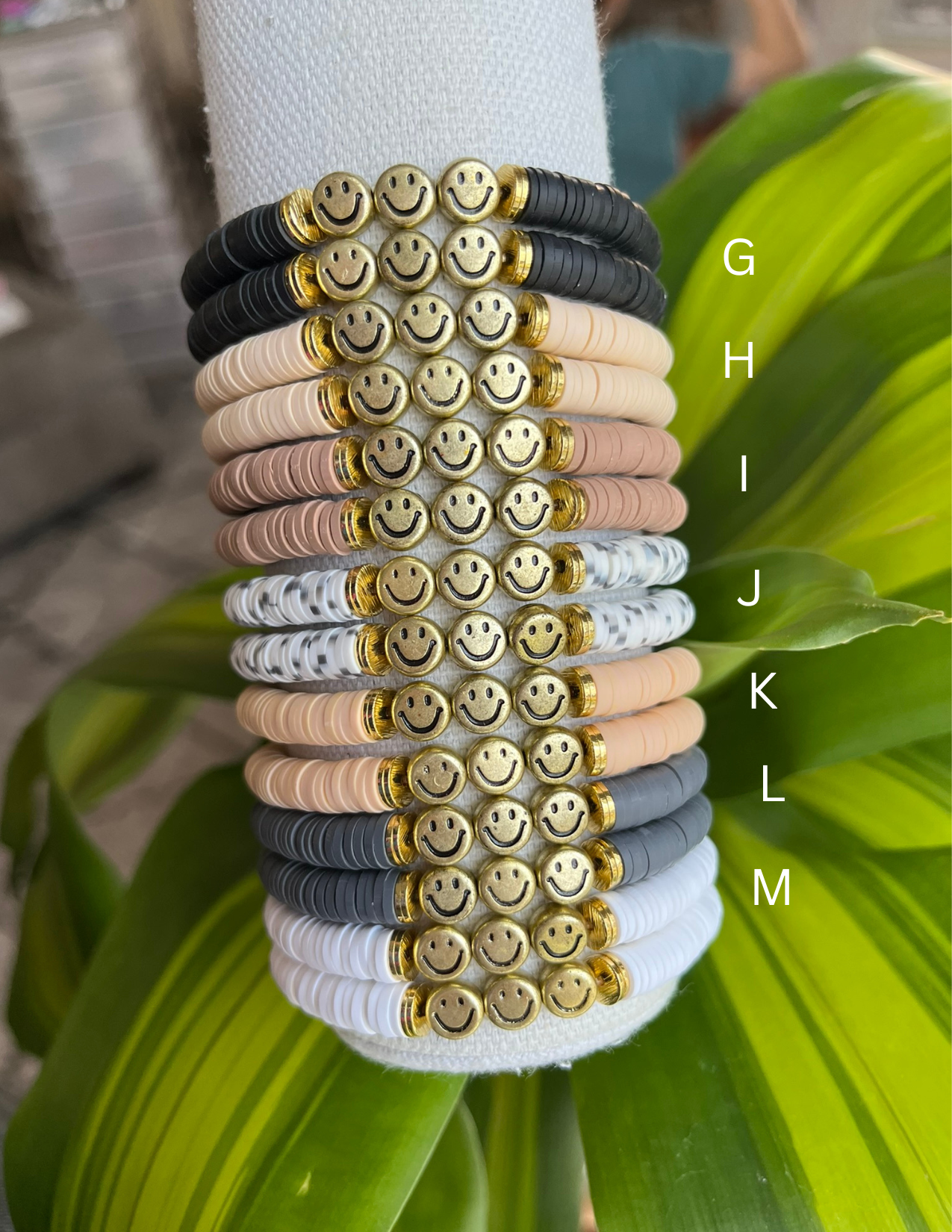 Triple the Smiles Bracelet