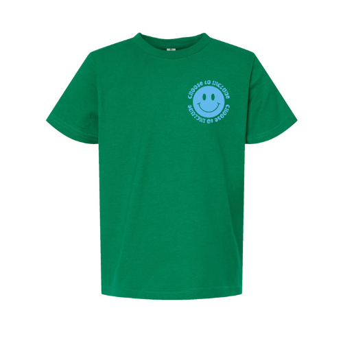 Kids Inclusion Tee - Kelly Green