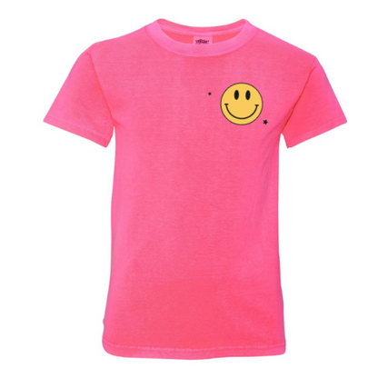 Kids The Best is Yet to Come Tee - Neon Pink