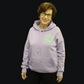 Love Needs No Words Hoodie - Dark Lavender