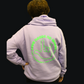Love Needs No Words Hoodie - Dark Lavender