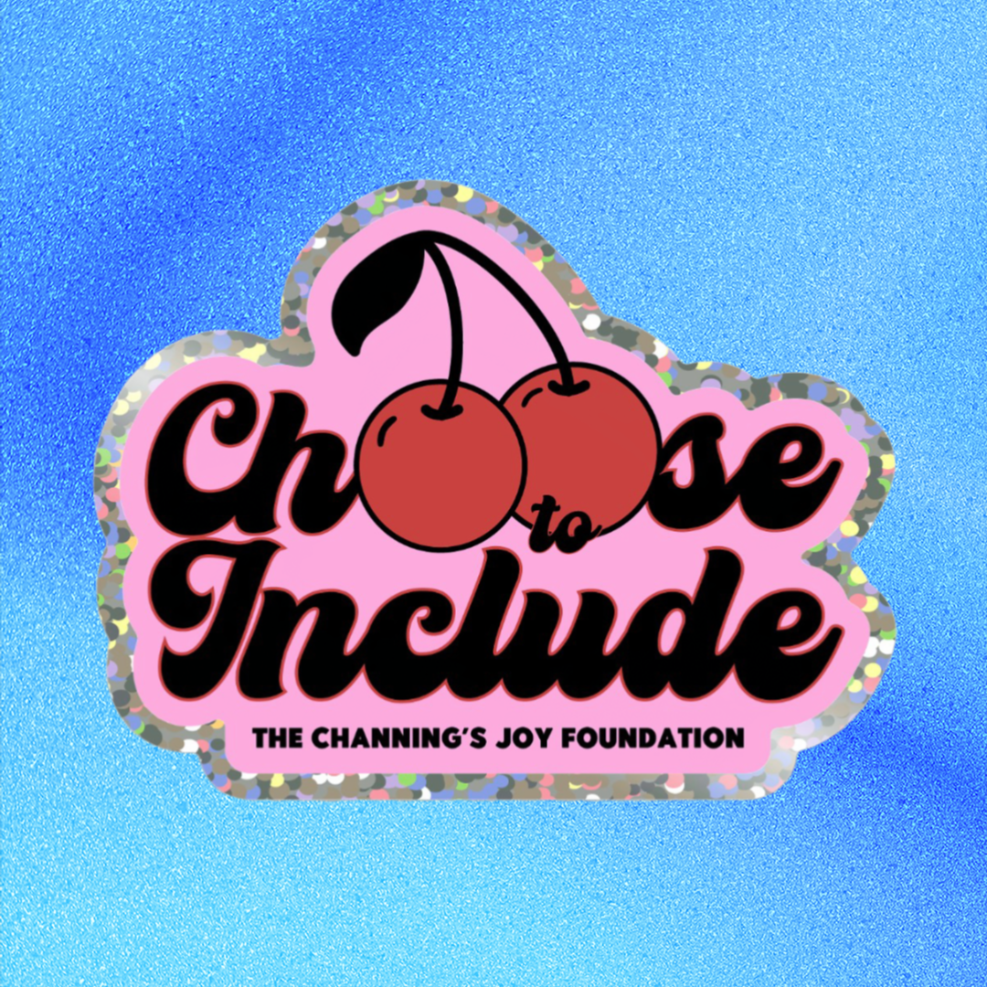 Cherry Glitter Sticker
