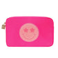 Medium Smiley Bag - Neon Pink