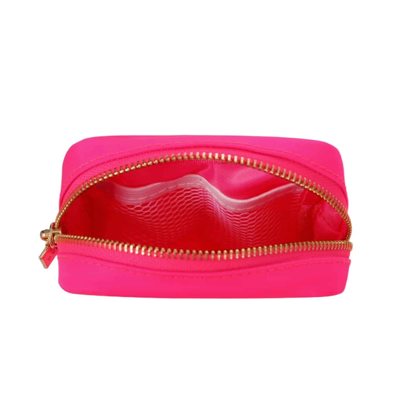 Mini Smiley Bag - Neon Pink