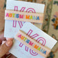Autism Mama Embroidered Bracelets