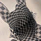 Checkerboard Tote with CJF Patch