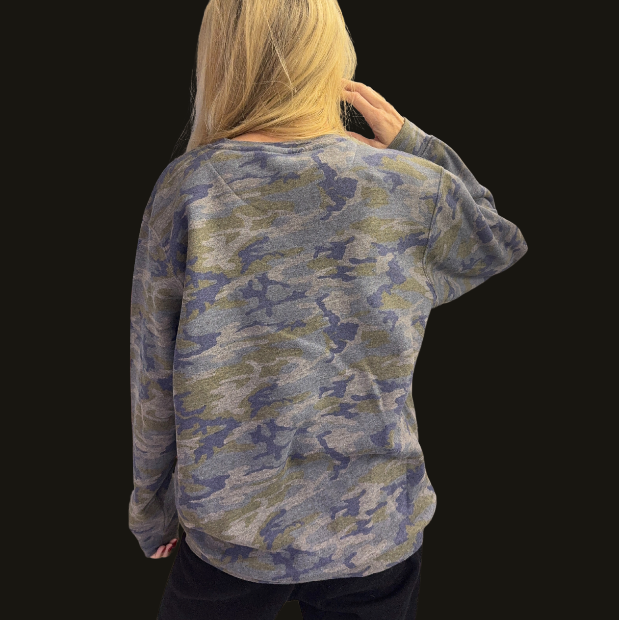 Camo Crewneck - Adult