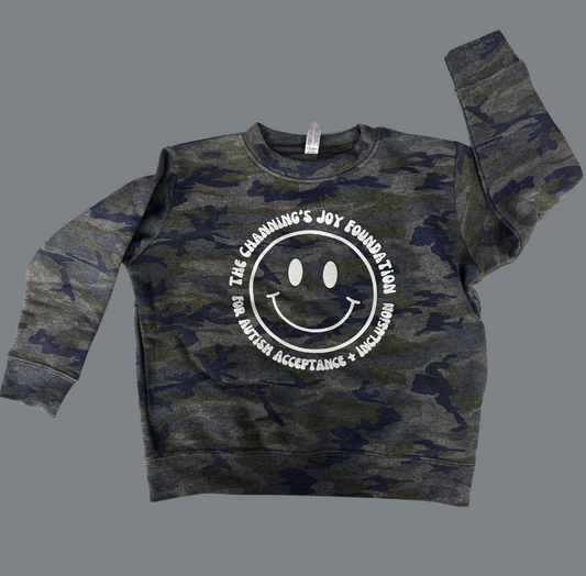 Camo Crewneck - Kids