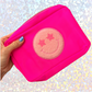 Medium Smiley Bag - Neon Pink