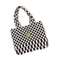 Checkerboard Tote with CJF Patch