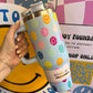 40oz Smiley Tumbler