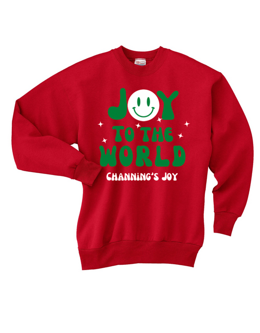 Kids Joy to the World Crewneck